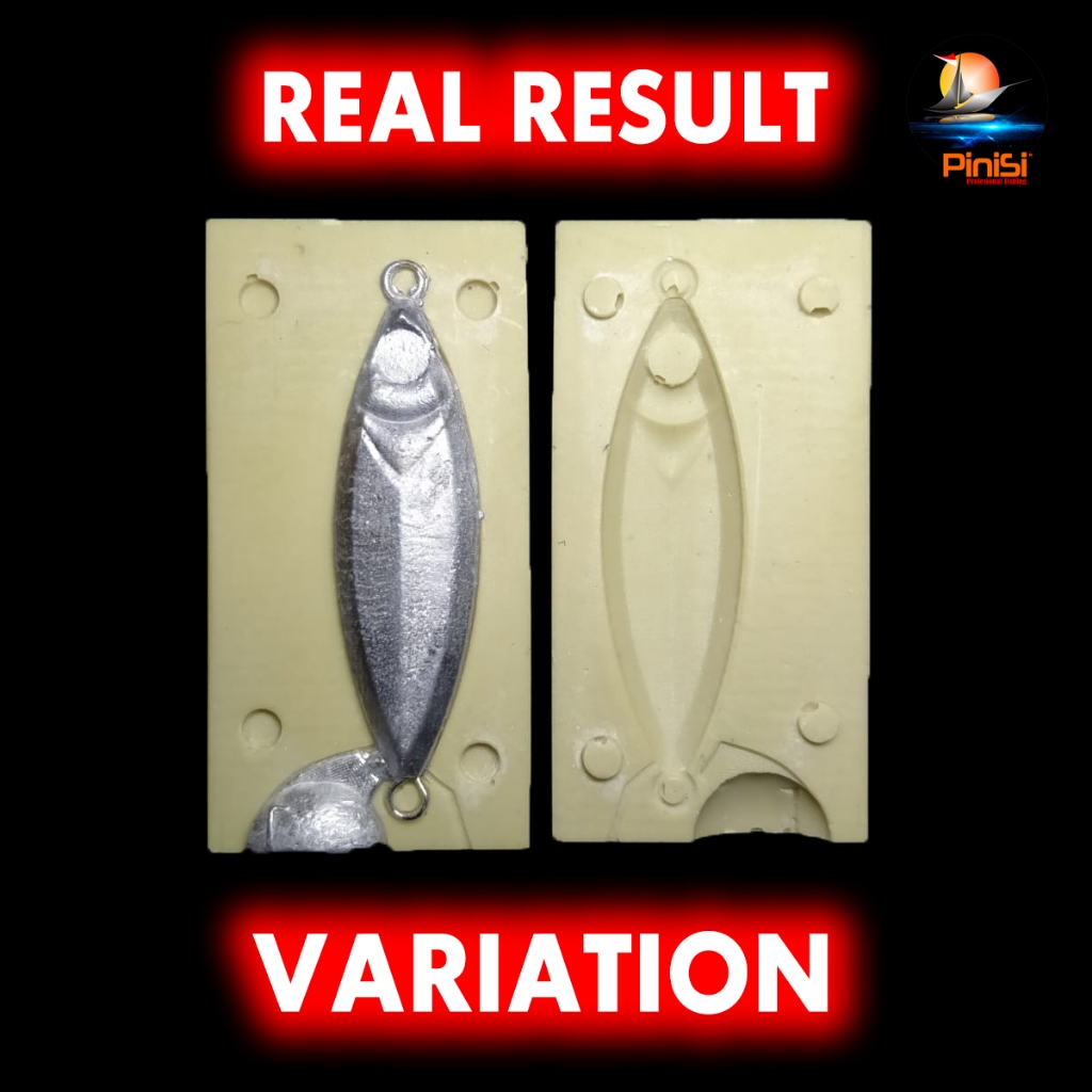 Molding Metal Jig Mold Custom Handmade Pinisi PSTD LEAF23 Variations