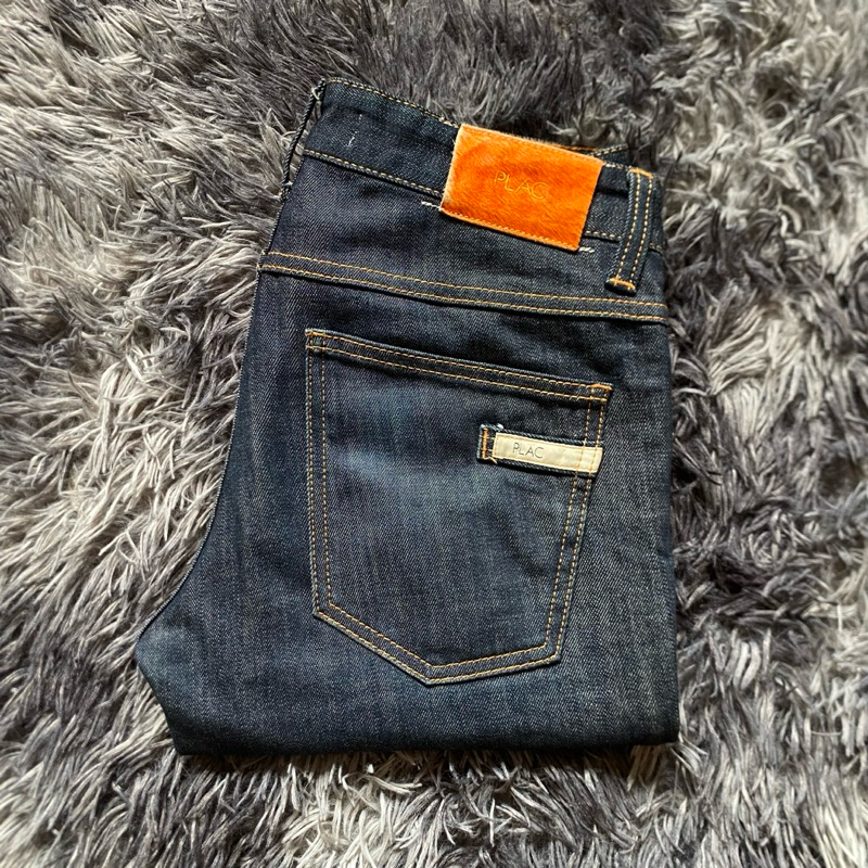 Plac Berlin Slim Straight Basic Line Jeans (ไซส์ 29)