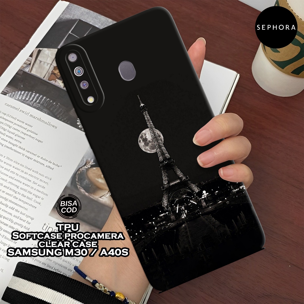 เคส HP Samsung M30 / A40S ล่าสุด - เคสความงามแฟชั่น - เคส Samsung M30 / A40S Softcase - เคสกล้อง Pro