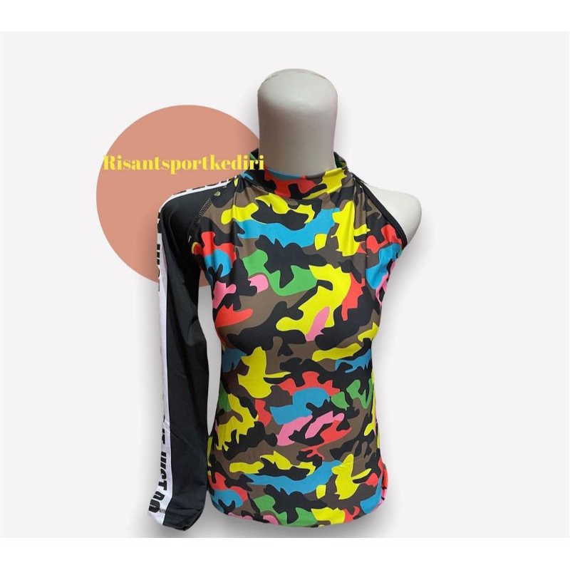 RISANTSPORTKEDIRI / RISIT SPORT KEDIRI / AEROBIC GYMNASTICS CLOTHES / เสื้อกีฬาผู้หญิง
