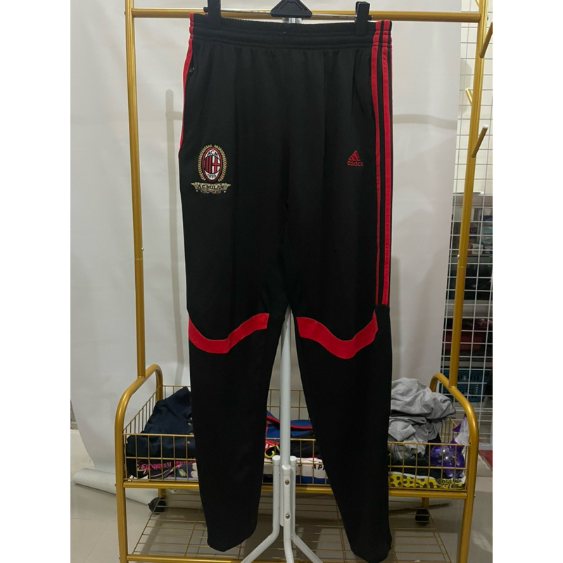 กางเกงเทรนนิ่งจ็อกเกอร์ adidas ac milan cakep