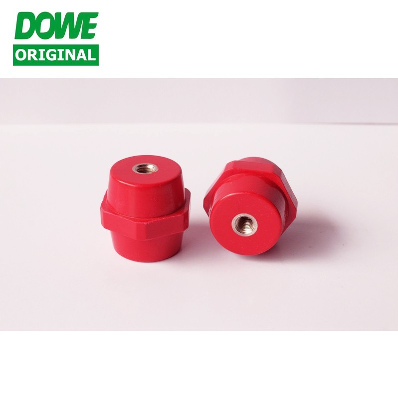 DOWE Busbar Insulator ฉนวนหกเหลี่ยม SEP 30 M6 ใส่สแตนเลส