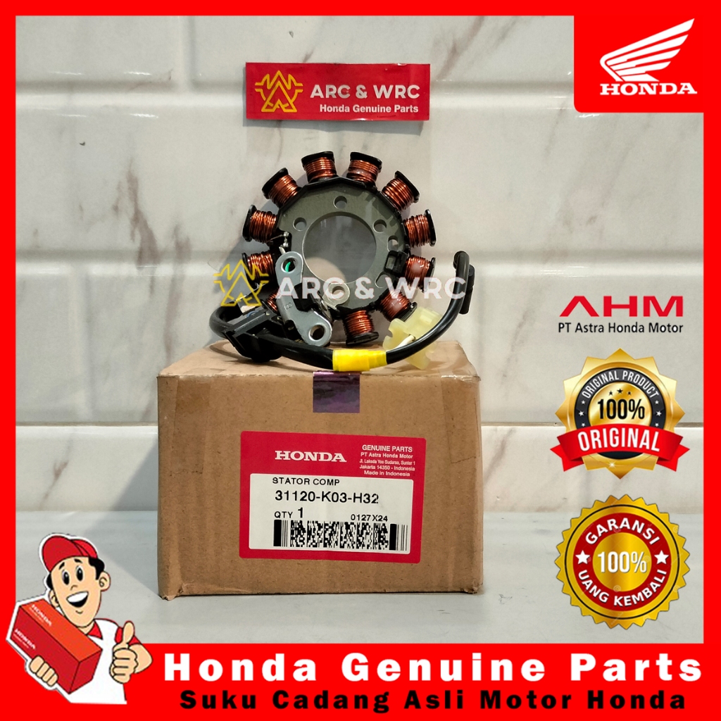 สปูล / สปูล / สเตเตอร์คอม Honda Revo 110 Fi // 31120K03H32
