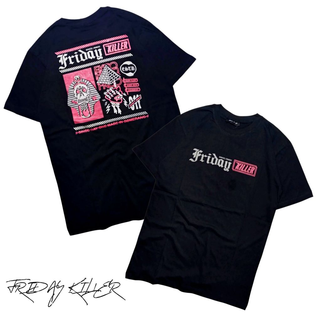 Friday Killer Mummy Short Sleeve Distro T-Shirt