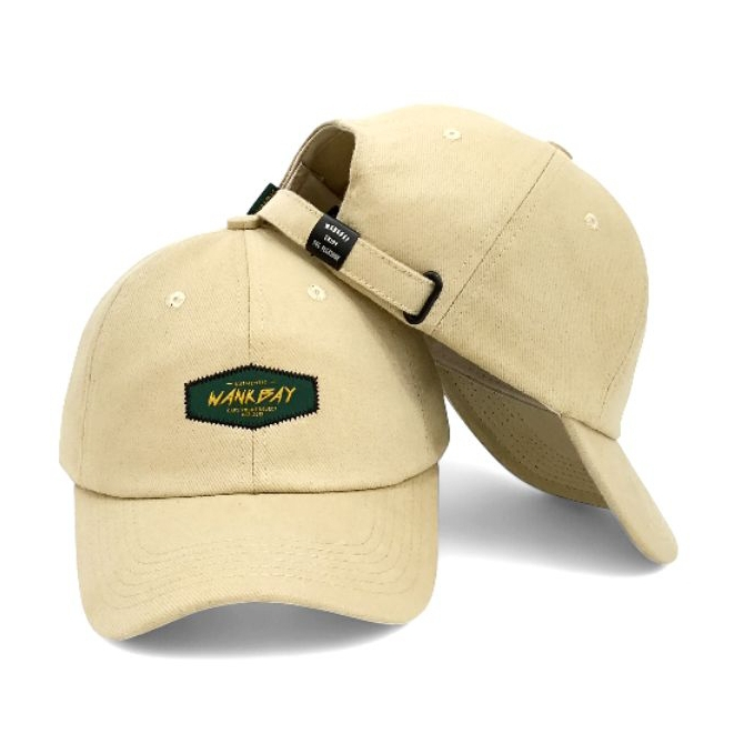 Wankbay Cream Denim Hat Men distro