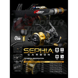 REEL IROLY SEPHIA SW CARBON DRAG WASHER 1000-6000