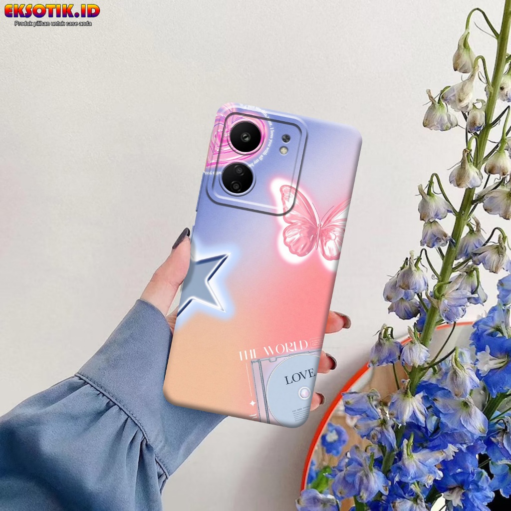 เคส Xiaomi Poco C65 - เคส Xiaomi Poco C65 - เคสแฟชั่น - Xiaomi Poco C65 Silicone - Cool and Cute Mot