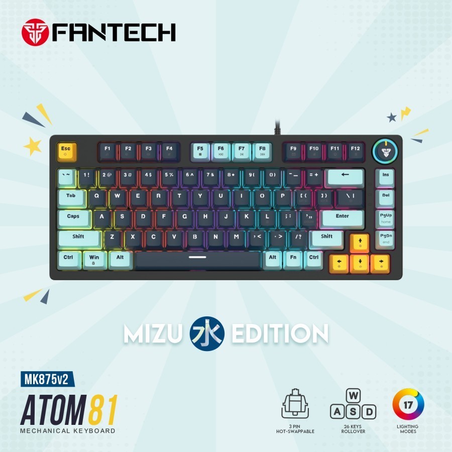 คีย์บอร์ด Fantech Gaming MK-775 V2