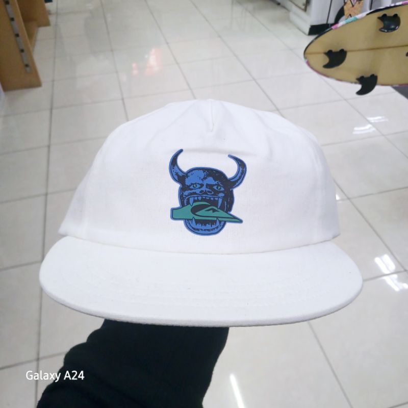 Quiksilver หมวก Diablo Off Fortune White