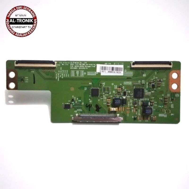 TCON BOARD TV LED LG 43 นิ้วรุ่น 43LH511T-TE TICON T CON TIKON LG 43LH511T 43LH V15 FHD DRD