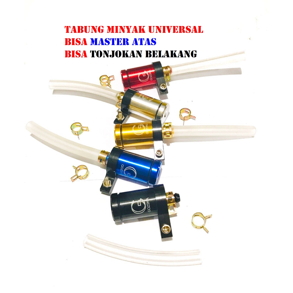 ท่อน้ํามันเบรก Bonamici หน้าแม่เบรกบนท่อ/หลักเบรกหลัง tonkokan ORIGINAL FULL CNC นําเข้า + ขายึดท่อ