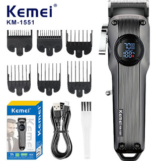 [COD] Kemei Alat Cukur Rambut Elektrik Hair Clipper Kemei KM-1551 / KM-1551 Alat Pencukur Kumis Jenggot Professional pemotong rambut Original