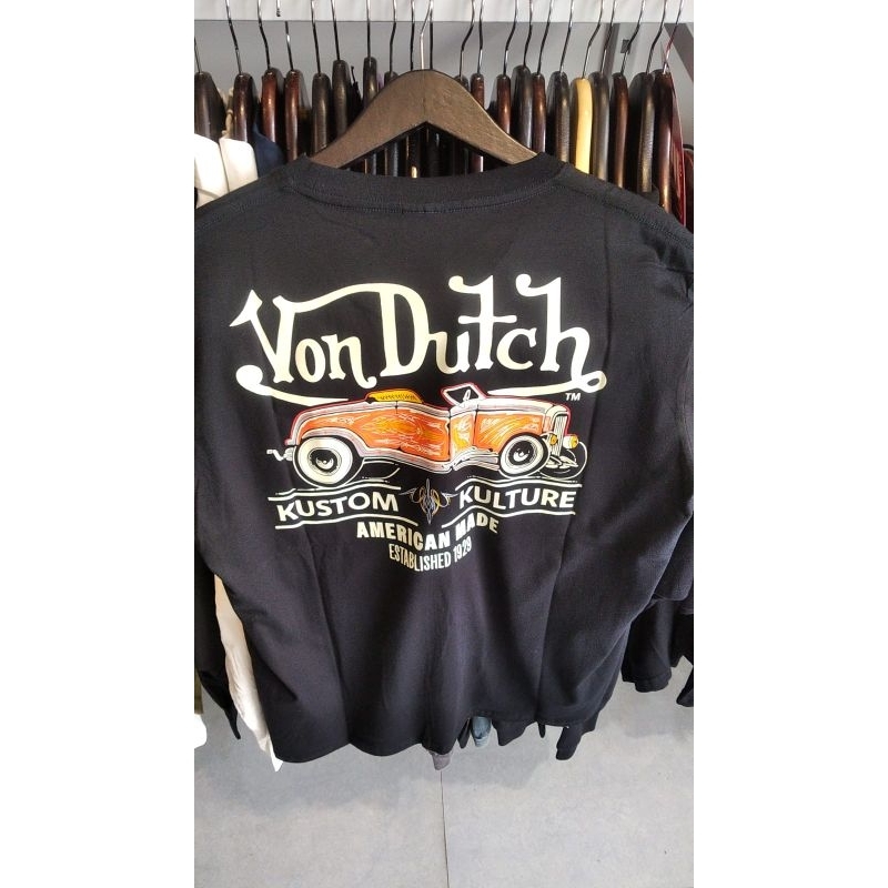 เสื้อยืด Von DUTCH 1062 สีดํา