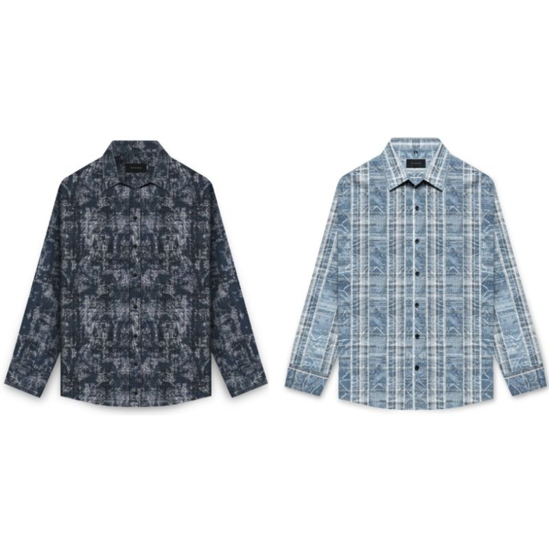 KEMEJA Rucas Flannel "Galaxy Reversible" และ "Miracle Blue Wash" / เสื้อ Rucas ORIGINAL Season ล่าสุ