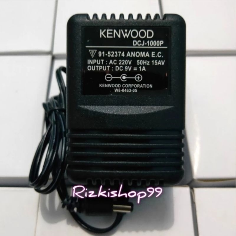 อะแดปเตอร์เสถียร Kenwod dc 9V-1000MA