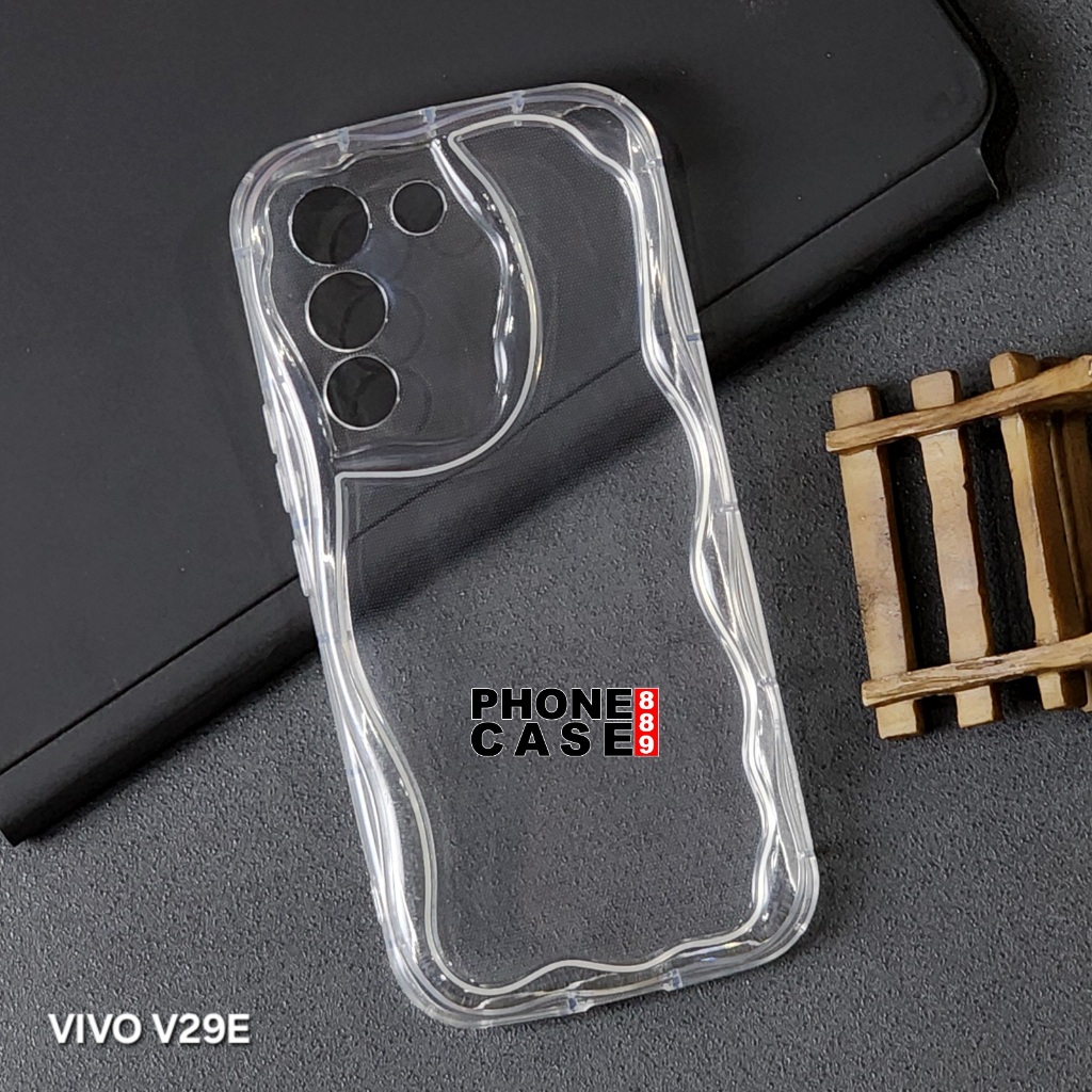 CASE VIVO V29E 5G SOFT CASE MELTING WAVY CHROME CASE G01 VIVO V29E 5G