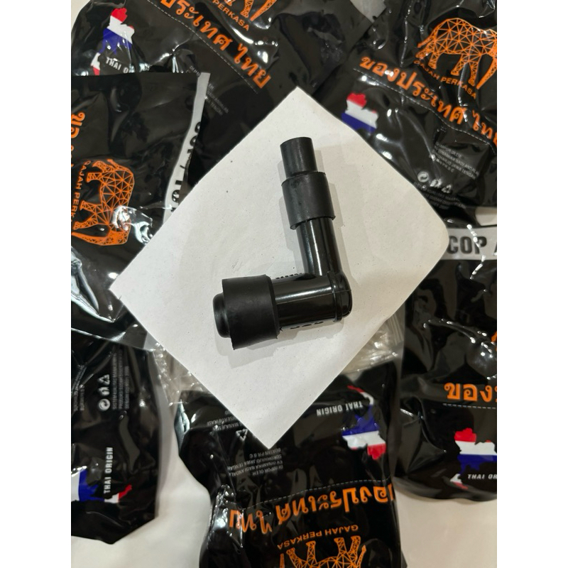 ปิดหัวเทียน / หัวเทียนคอป / หัวเทียนแคนกลอง Supra [ 10 PSC ] ไทยกําเนิด