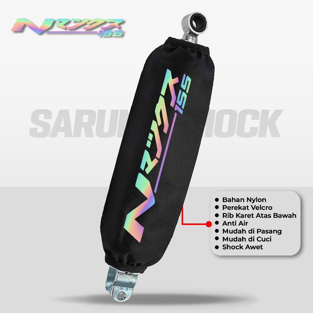 ฝาครอบโช้ค Yamaha Nmax Kanji ของญี่ปุ่น