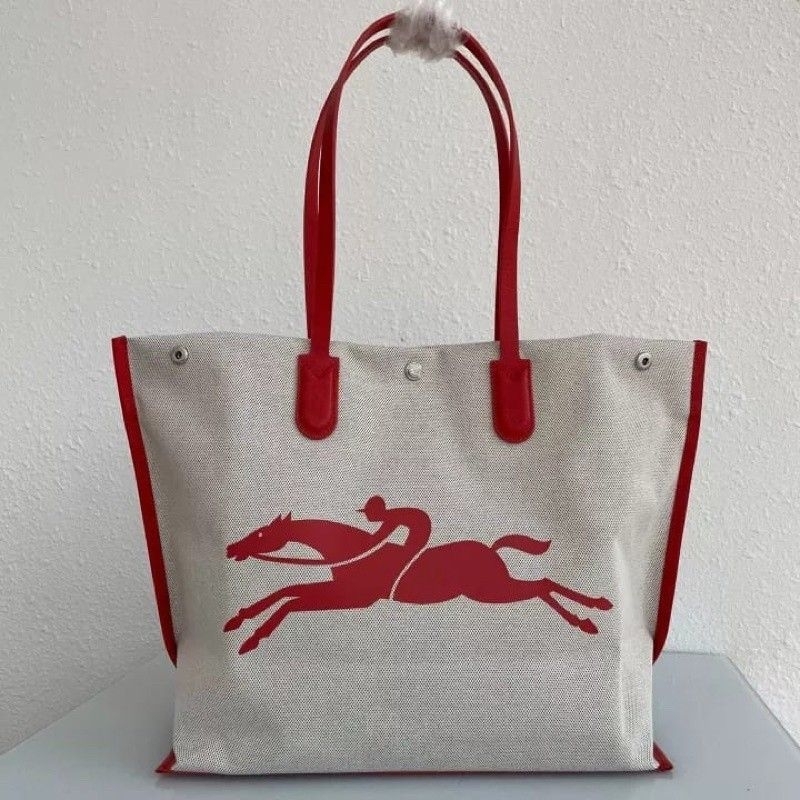 Ready TAS TOTE LC Roseau Ecru RED