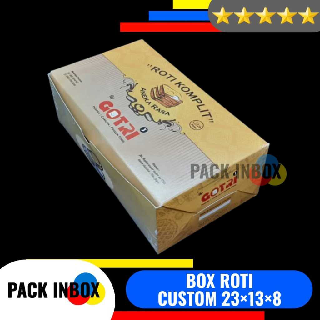 CUSTOM DESIGN BREAD BOX 23x13x8 CUSTOM DESIGN BROWNIES BREAD BOX 23/13/8