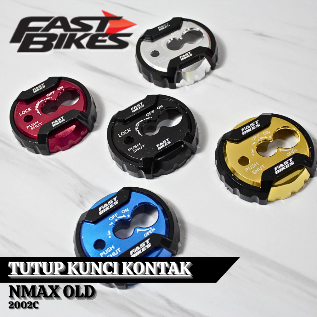 Full Cnc Fastbikes ฝาครอบกุญแจจุดระเบิด Nmax Universal ฝาครอบกุญแจจุดระเบิด Nmax Fino Fi Xride Mio S