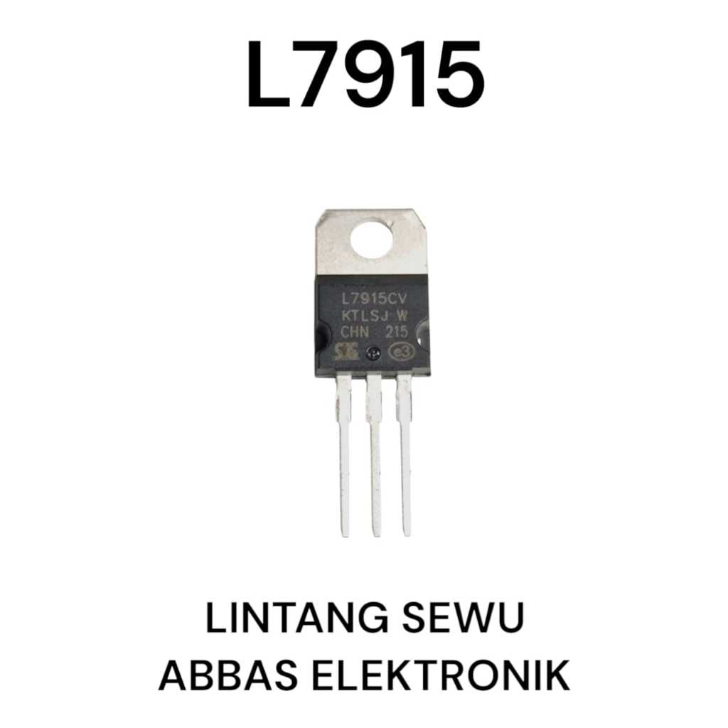 Ic Regulator L7915 7915CV L 7915 ตัวควบคุมทรานซิสเตอร์