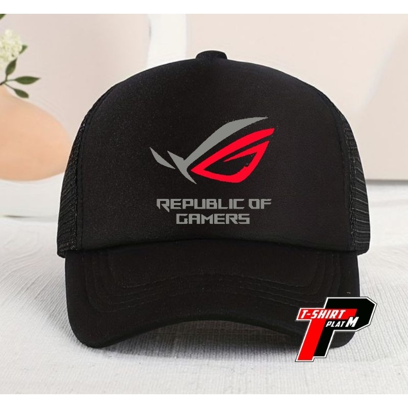 หมวกเบสบอล Asus Rog Republic of Gamers