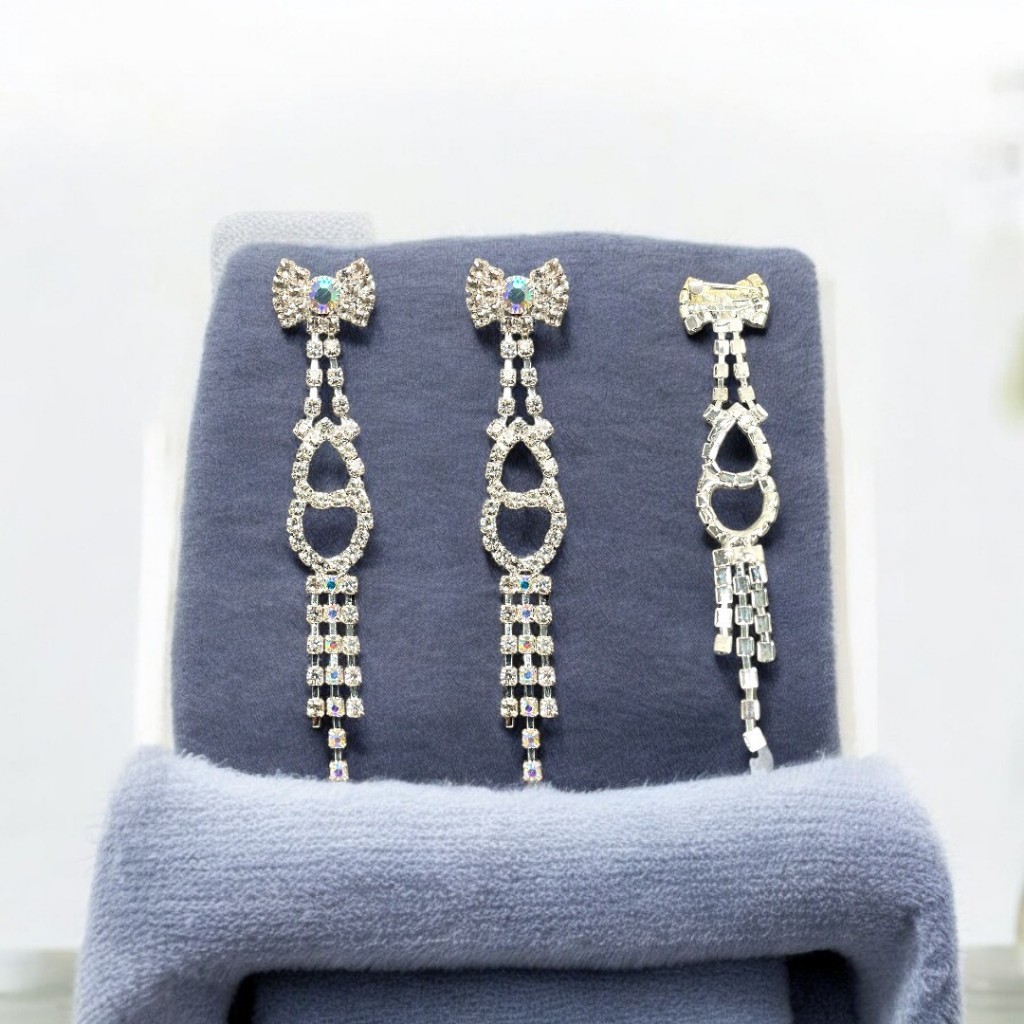 JURAI RIBBON BROOTH ELEGANT HIJAB Brouch (แทน 6 ชิ้น)