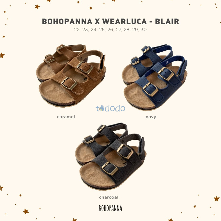 รองเท้าเด็ก Bohopanna X Wearluca Blair