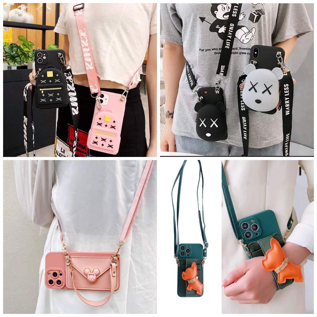 กระเป๋าใส่โทรศัพท์ เคส Samsung C8 F54 5G F62 Grand 1 Grand 2 On 5 On 7