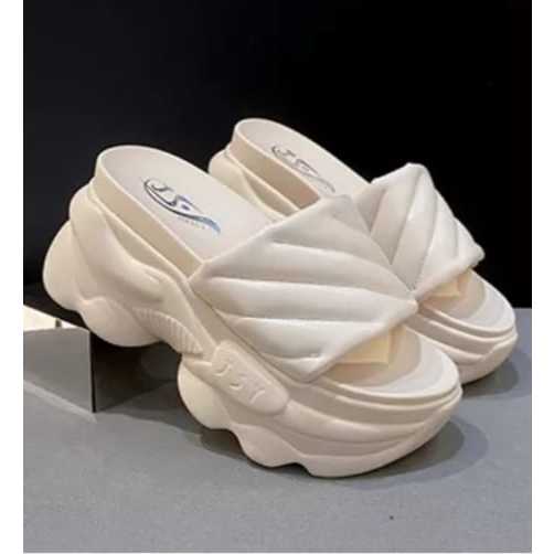 MP STORE - รองเท้าแตะ WEDGE ของผู้หญิง THICK HEELS KOMP สาย WEDGE ของผู้หญิง FROM BM 514