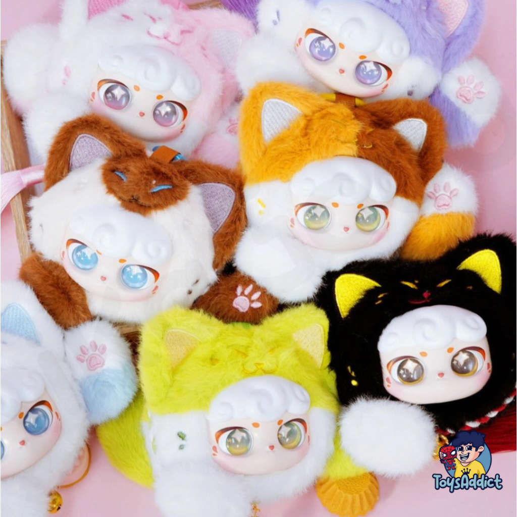CIAOKA Lucky Meow Plush กล่องตาบอดหน้าน่ารัก