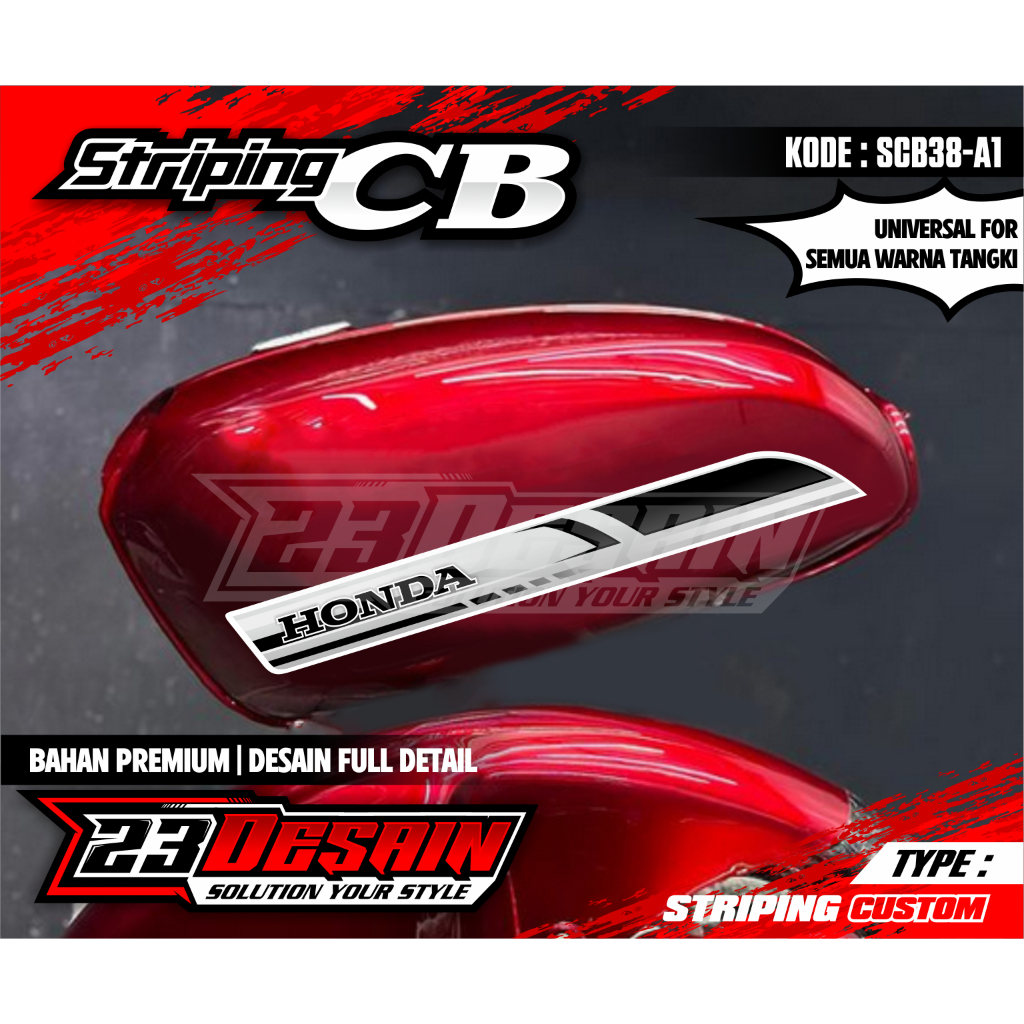 Striping cb Striping icikiwir Striping cb125 สติกเกอร์ icikiwir Striping cb wild boar Striping falla