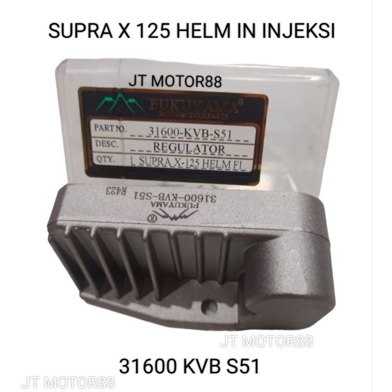 REGULATOR KIPROK CAS SUPRA X 125 HELM IN 31600 KVB S51