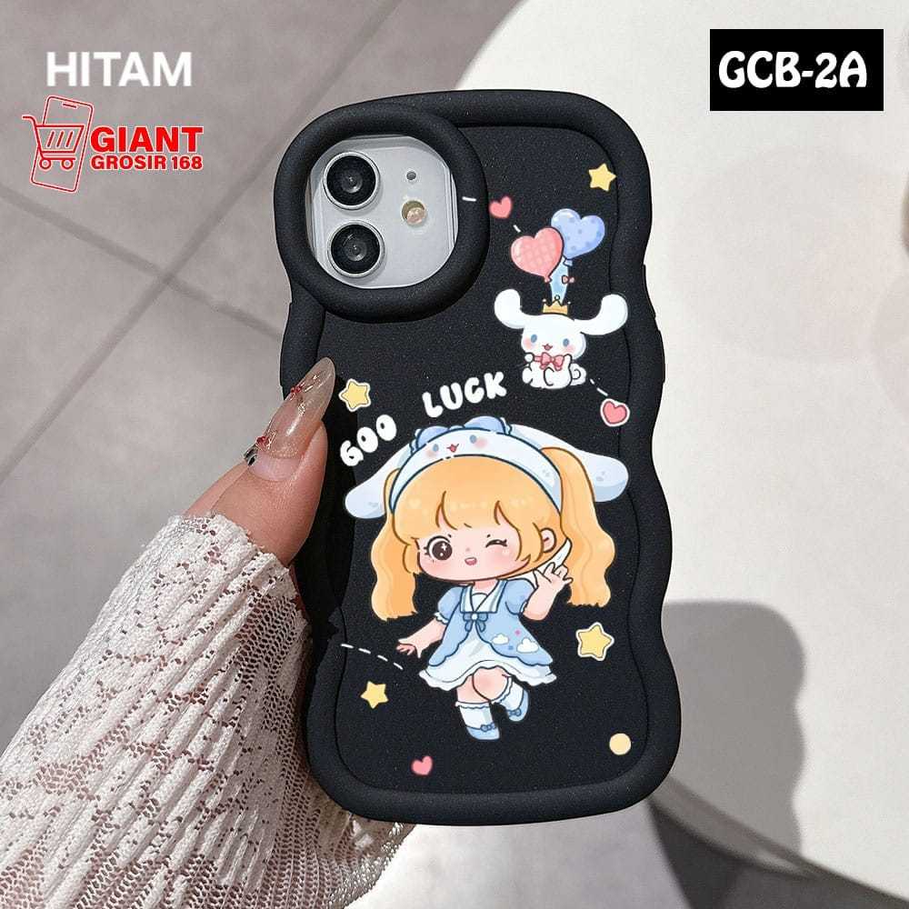Macaron Wave Case Kuromy Zoopia Lina Bell Duck Sweet Cat GCB-02 Softcase Samsung A16 Samsung A04E Sa