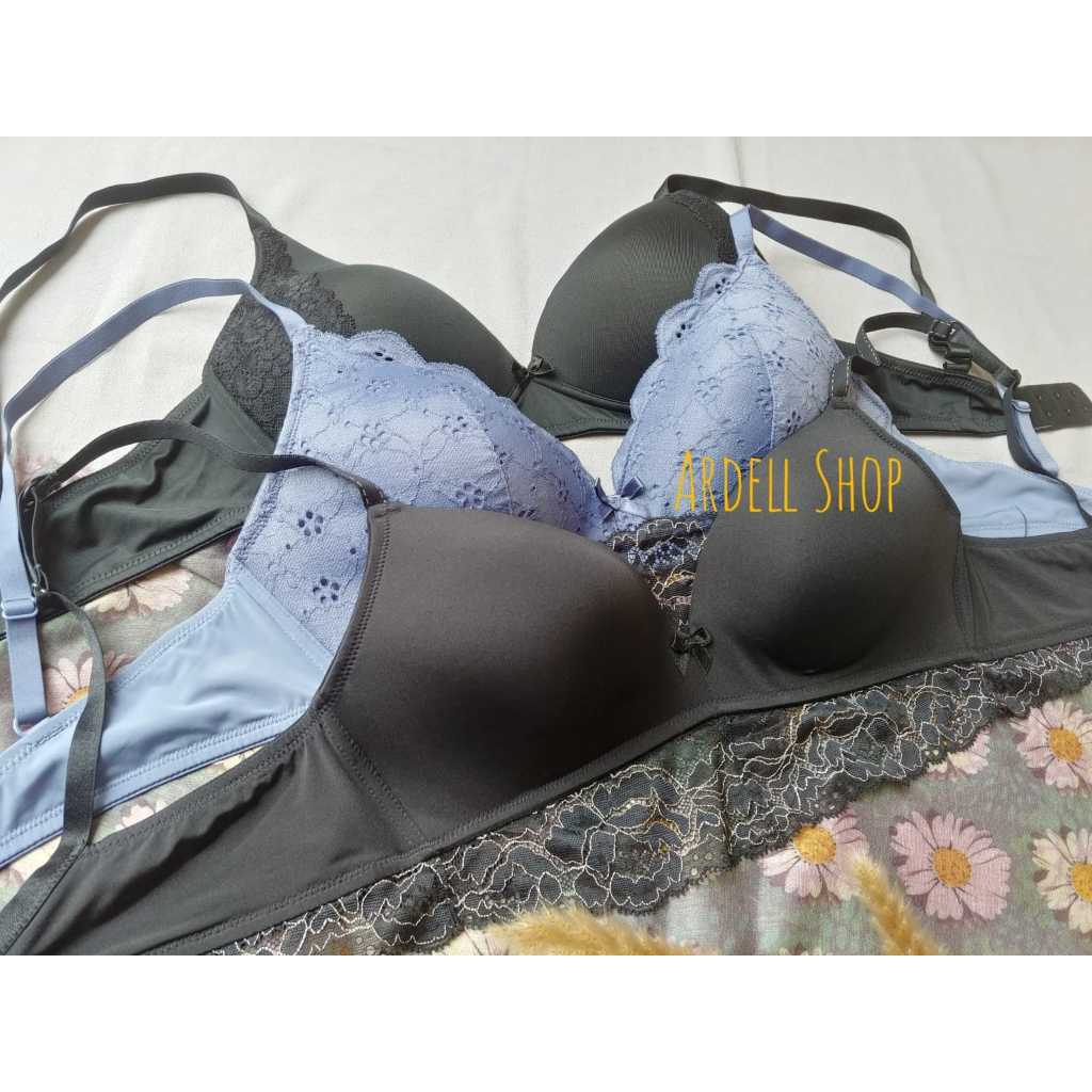 MIx Brand Original Womens Underwire Bra สบายผู้หญิง Bra Cup 34B 34C 38B - TKM