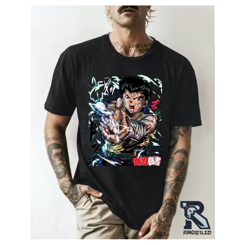 เสื้อยืด yuyu hakusho yusuke