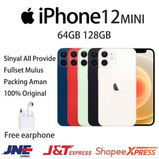 APPLE iPhone  12 Mini 64GB 128GB 256GB HP IP12 MINI ORIGINAL FULLSET GARANSI 1 BULAN