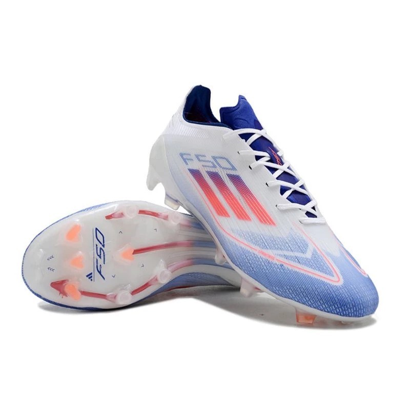 รองเท้าฟุตบอล Adidas Adizero F50 Elite FG / รองเท้าฟุตบอล Adisas F50 League Laceless FG ดั้งเดิม