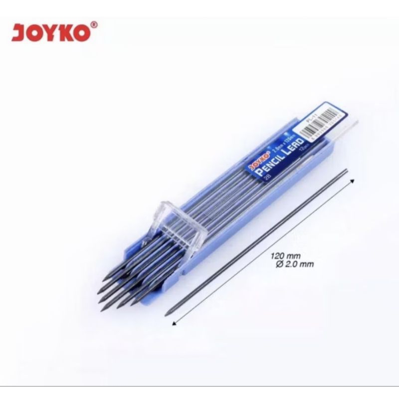 MECHANICAL PENCIL LEAD/JOYKO PL-11 2.0MM MECHANICAL PENCIL CONTENTTS (3 ชิ้น)
