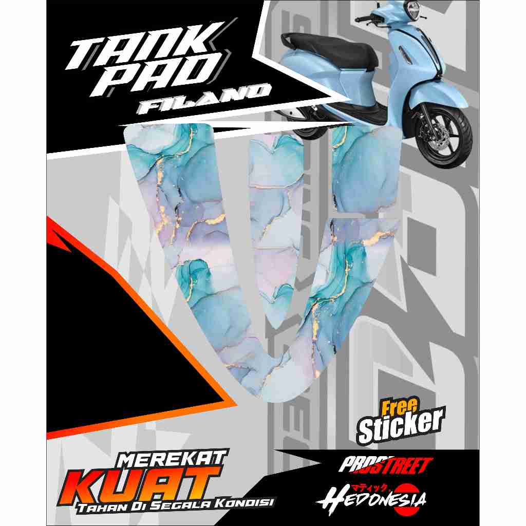 สติ๊กเกอร์ใหม่ล่าสุด DASHBOARD TANKPAD DECKPAD FILANO - สติ๊กเกอร์ TANKPAD FILANO GRANITE ฟรีสติ๊กเก