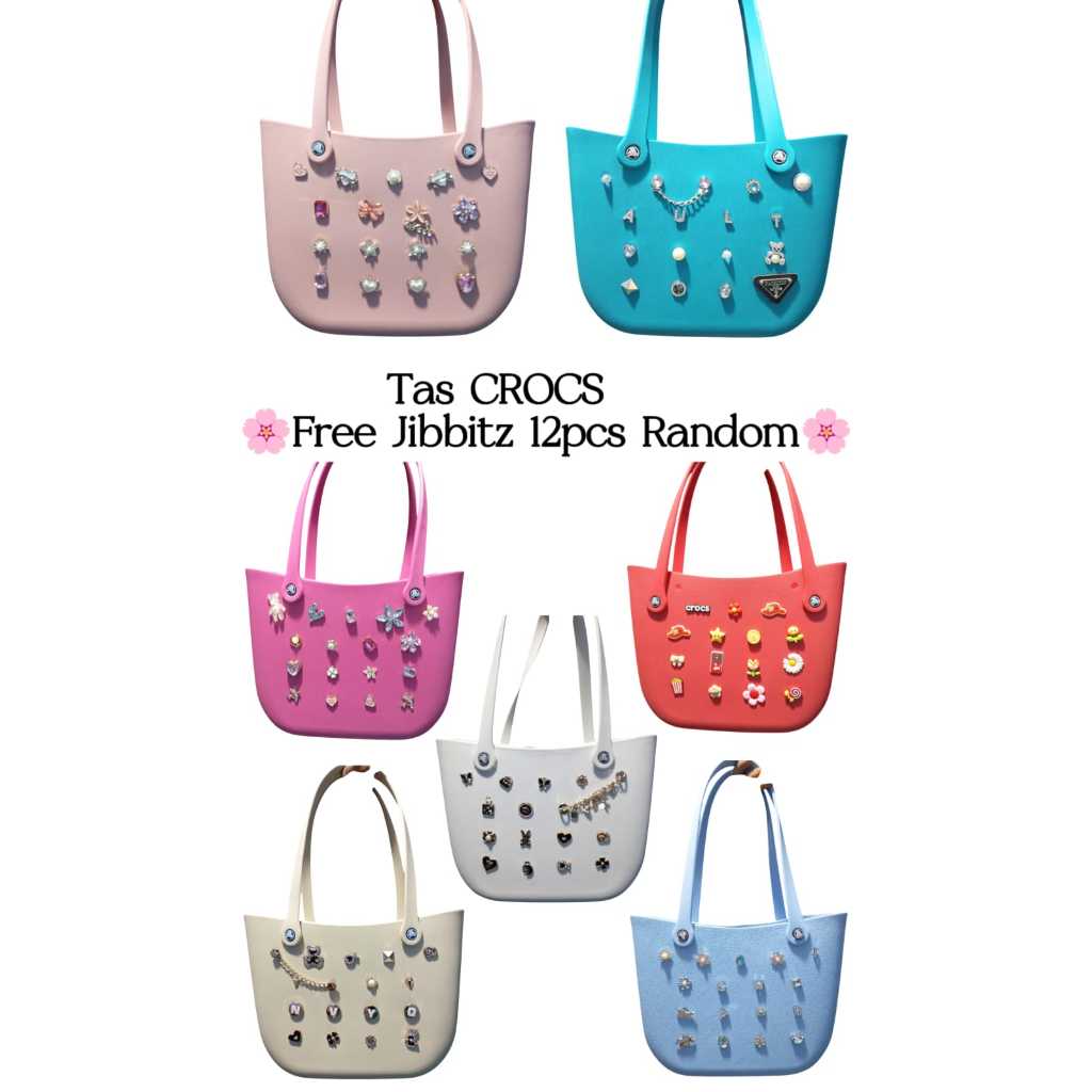 Crocs BAG FREE JIBBIT 12PCS RANDOM PREMIUM