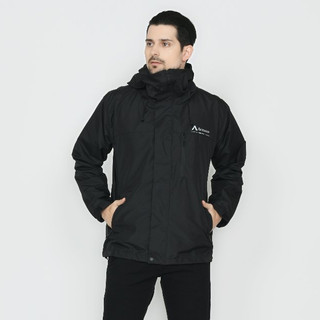 Armous Jaket Gorpcore Waterproof Windbreaker Full Face Pria Outdoor Gunung Premium