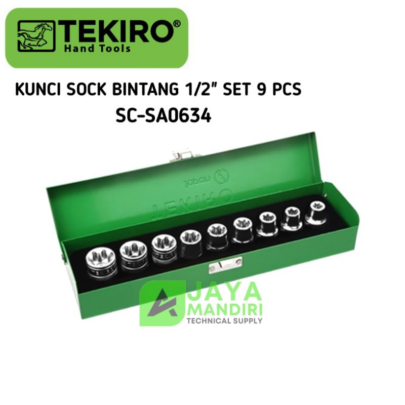 MATA TEKIRO Star Sock Eyes Set 9 ชิ้น TEKIRO Star bit socket L Star Sock Eyes