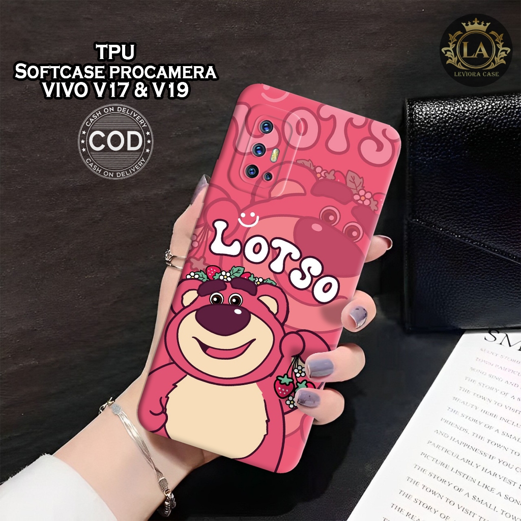เคส HP ล่าสุด VIVO V17 & V19 - เคส Leviora - เคสแฟชั่นLotso - เคส VIVO V17 & V19 Softcase - เคสกล้อง