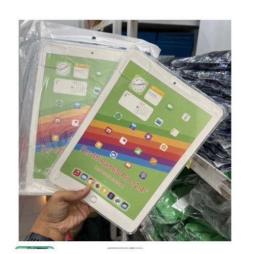 [ Xiaomi Mipad 6s Pro Mipad 6 ] SoftCase Bening Crack CASE ARMOR CRACK CLEAR SOFT ORIGINAL CASING CO