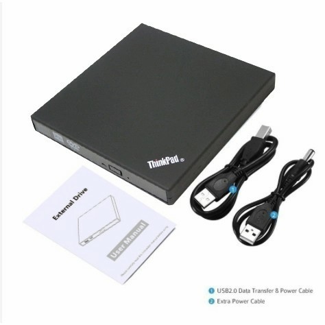 DvdRw ภายนอก Lenovo / Samsung / LG / DVD-ROM External PC หรือ MAC