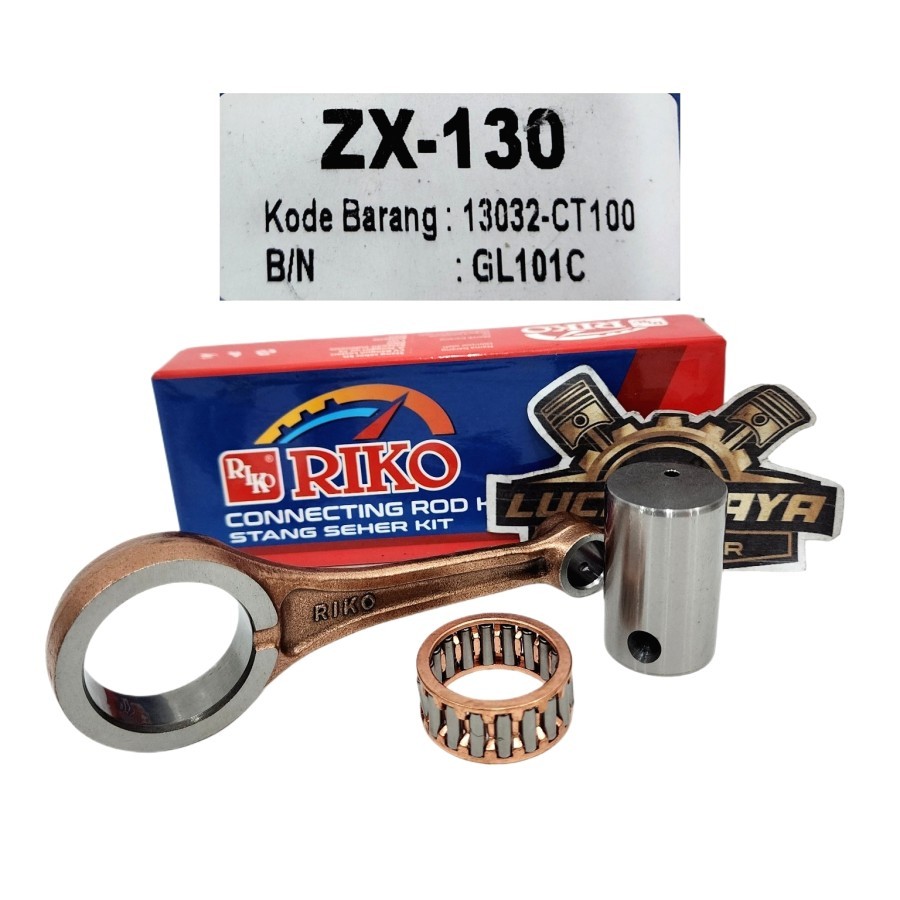 ก้านสูบก้านสูบ คอนรอด stangseher Zx 130 Zx130 RIKO