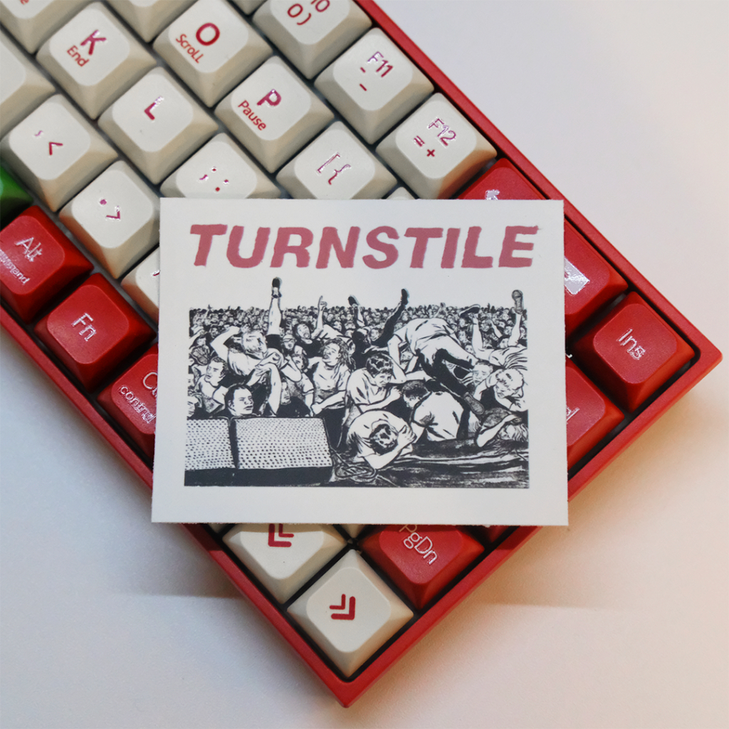 สติ๊กเกอร์ TURNSTILE ARTWORK DESIGN