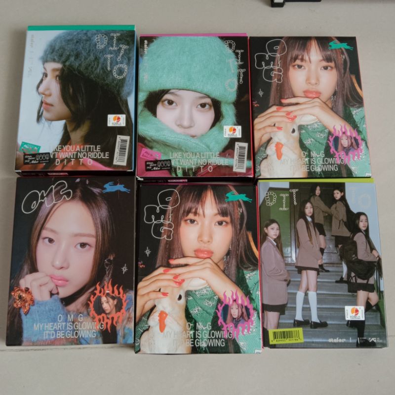 Outbox Newjeans Only Era Ditto & OMG